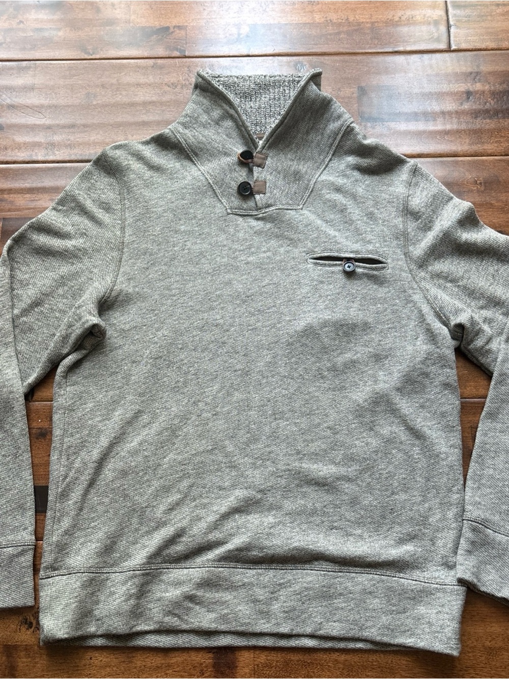 Billy Reid Olive Shawl Zip-Up Sweater